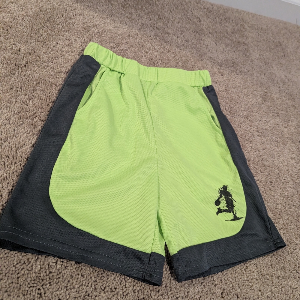 SHEIN Lime Green Athletic Shorts